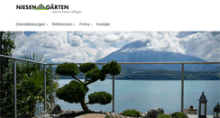 Desktop Screenshot of niesengaerten.ch